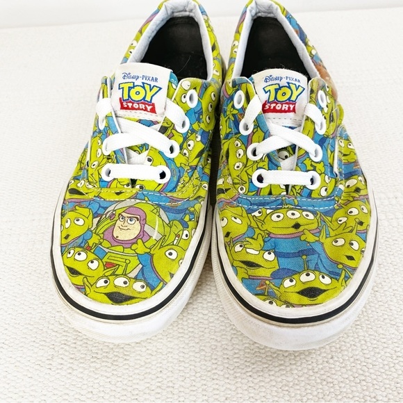 VANS Era Toy Story Aliens Shoes Disney Pixar Glow in the Dark Womens size 6 - Picture 9 of 13